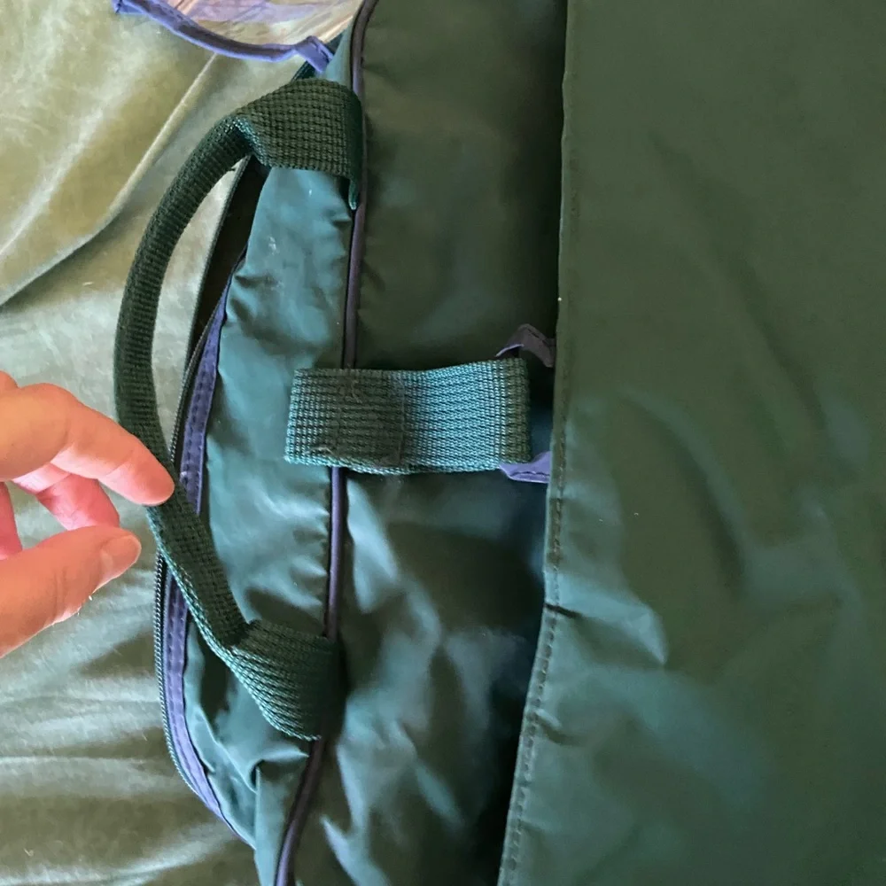 Boston Green Diaper Bag by Baby Gear